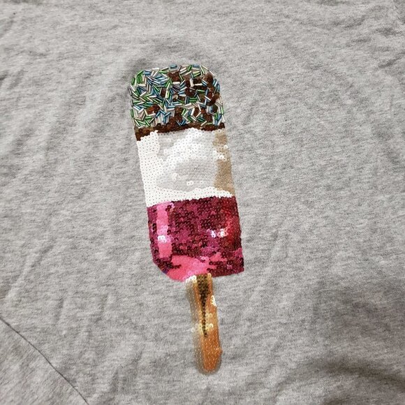 Markus Lupfer Ice Pop Popsicle Sequin Shirt Sz S - Picture 4 of 6